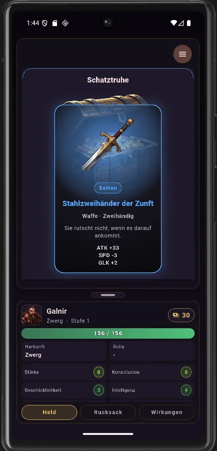 Fantasy Wheel, Screenshot